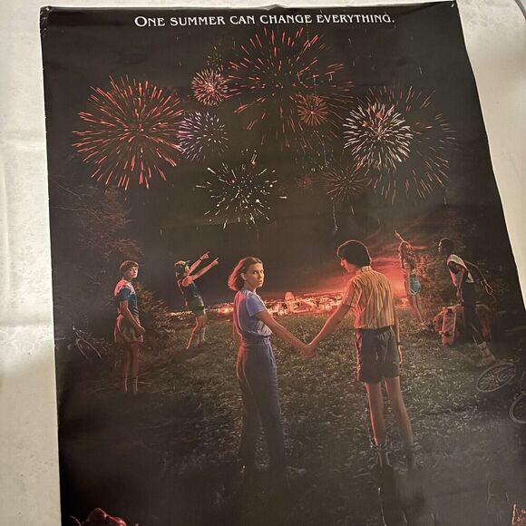 Stranger Things poster 34x22 - Picture 2 of 4